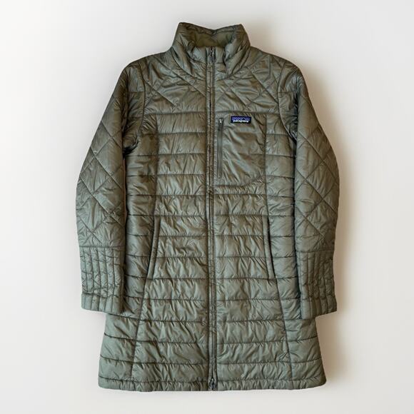 Patagonia Jackets & Blazers - Patagonia Radalie Parka Women's Small Green Full Zip Insulated Outerwear Ski